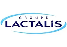 Lactalis logo: trusted dairy brand symbolizing quality and freshness in the food industry.
